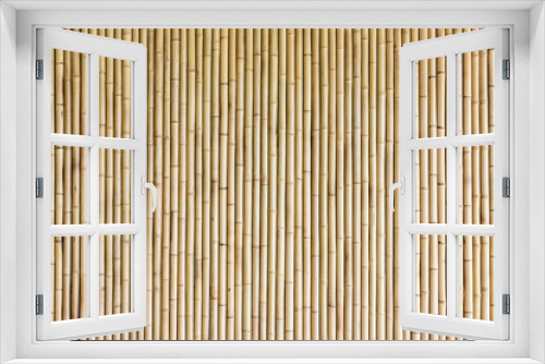 Fototapeta Naklejka Na Ścianę Okno 3D - bamboo wall background