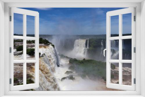 Fototapeta Naklejka Na Ścianę Okno 3D - Iguaçu Falls