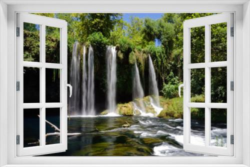 Fototapeta Naklejka Na Ścianę Okno 3D - Manavgat duden waterfall in Antalya Turkey