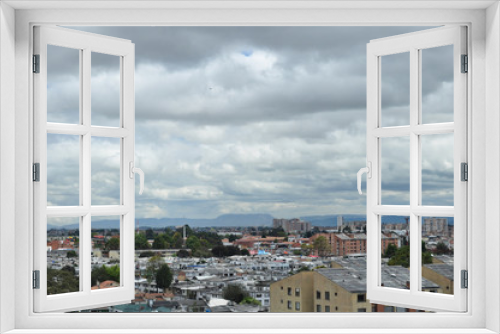 Fototapeta Naklejka Na Ścianę Okno 3D - meseta desde la ciudad