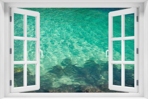 Fototapeta Naklejka Na Ścianę Okno 3D - Ocean clean foda background.