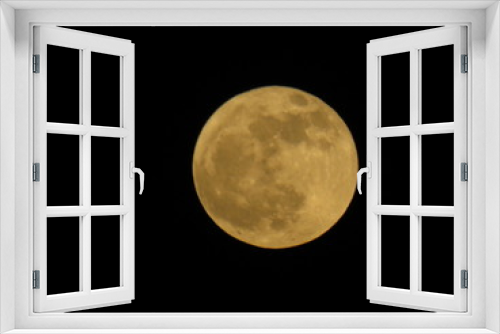 Fototapeta Naklejka Na Ścianę Okno 3D - Full Moon