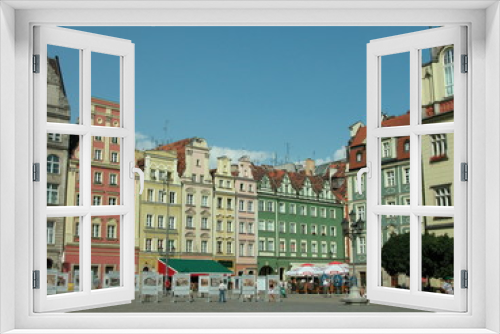 Fototapeta Naklejka Na Ścianę Okno 3D - Wroclaw