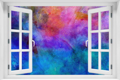 Fototapeta Naklejka Na Ścianę Okno 3D - abstract watercolor background