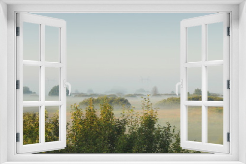 Fototapeta Naklejka Na Ścianę Okno 3D - Morning fog