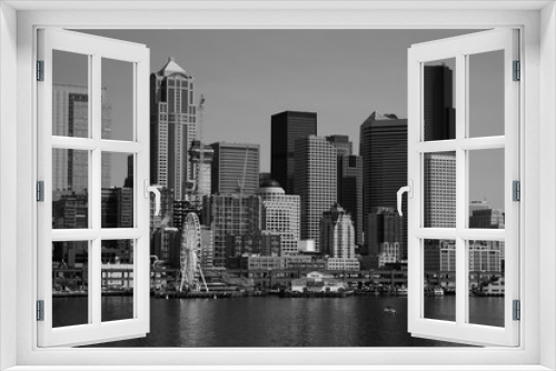 Fototapeta Naklejka Na Ścianę Okno 3D - Seattle Skyline
