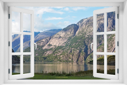 Fototapeta Naklejka Na Ścianę Okno 3D - Fjorde Norwegen