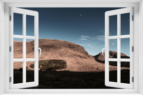 Fototapeta Naklejka Na Ścianę Okno 3D - Schottland Highlands