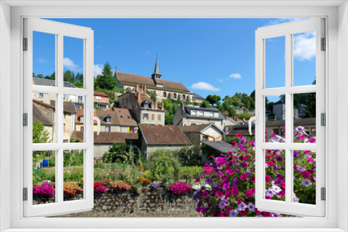 Fototapeta Naklejka Na Ścianę Okno 3D - Aubusson, Creuse, Limousin, Nouvelle-Aquitaine, France