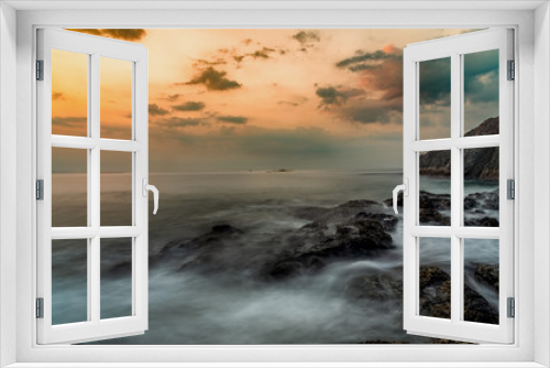 Fototapeta Naklejka Na Ścianę Okno 3D - Seascape Malvan