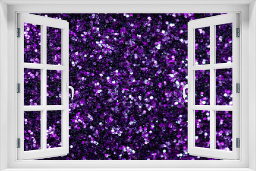 Fototapeta Naklejka Na Ścianę Okno 3D - Pink purple lilac sparkles glitter macro background texture shiny sparkle