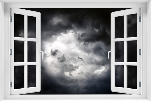 Fototapeta Naklejka Na Ścianę Okno 3D - Dramatic Clouds Background