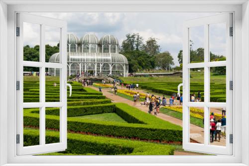 Fototapeta Naklejka Na Ścianę Okno 3D - Jardim Botânico - Curitiba 