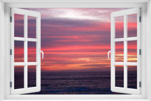 Fototapeta Naklejka Na Ścianę Okno 3D - sunset colours