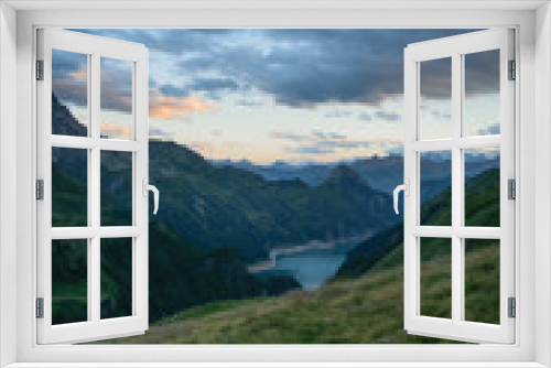 Fototapeta Naklejka Na Ścianę Okno 3D - Swiss alps
