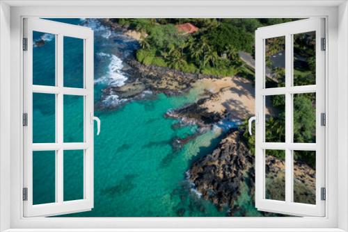Fototapeta Naklejka Na Ścianę Okno 3D - Aerial view of south Maui beaches
