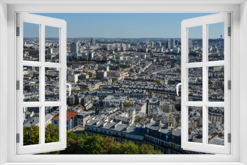 Aerial view of Paris, France