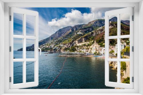 Fototapeta Naklejka Na Ścianę Okno 3D - Vietri Sul Mare - Salerno, Campania, Italy, Europe