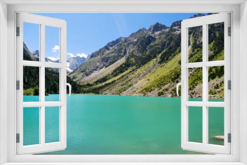 Fototapeta Naklejka Na Ścianę Okno 3D - Au lac de Gaube