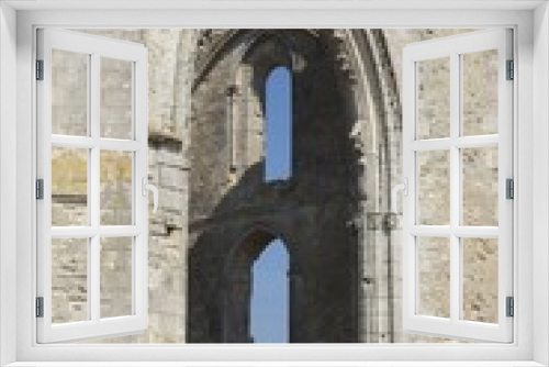 Fototapeta Naklejka Na Ścianę Okno 3D - abbaye des châteliers ile de ré
