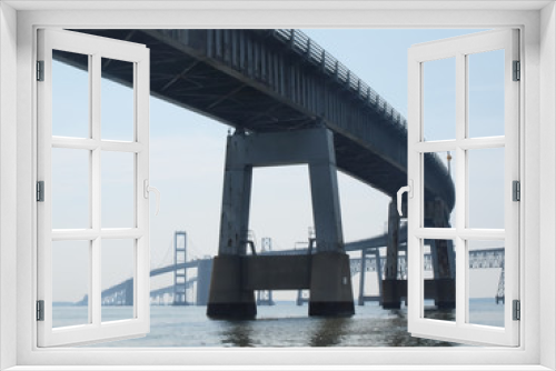 Fototapeta Naklejka Na Ścianę Okno 3D - chesapeake bay bridge 2010h