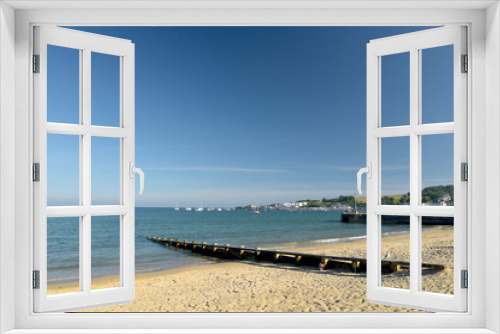 Fototapeta Naklejka Na Ścianę Okno 3D - Seafront at Swanage on Dorset coast