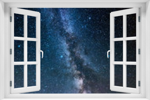 Fototapeta Naklejka Na Ścianę Okno 3D - Beautiful starry sky. Milky way galaxy. 