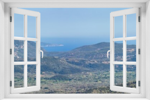 Fototapeta Naklejka Na Ścianę Okno 3D - Summer Lefkada coast, Greece
