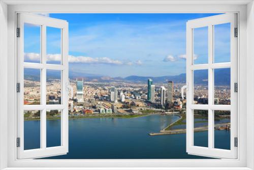 Fototapeta Naklejka Na Ścianę Okno 3D - Izmir skyline. Izmir is the 3rd largest city in Turkey.	