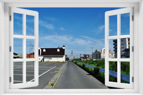 Fototapeta Naklejka Na Ścianę Okno 3D - Townscape in Hitachinaka, Ibaraki, Japan 