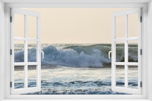 Fototapeta Naklejka Na Ścianę Okno 3D - Sea waves on the beach