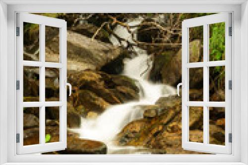 Fototapeta Naklejka Na Ścianę Okno 3D - Wasserfall Duisitzkarsee