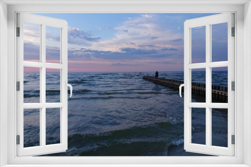Fototapeta Naklejka Na Ścianę Okno 3D - Łeba - Morze Bałtyckie. Baltyk plaża