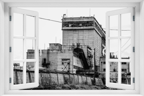 Fototapeta Naklejka Na Ścianę Okno 3D - Abandoned, unused object