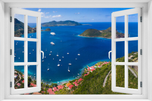 Fototapeta Naklejka Na Ścianę Okno 3D - Iles des Saintes. French Guadeloupe. Caribean island.