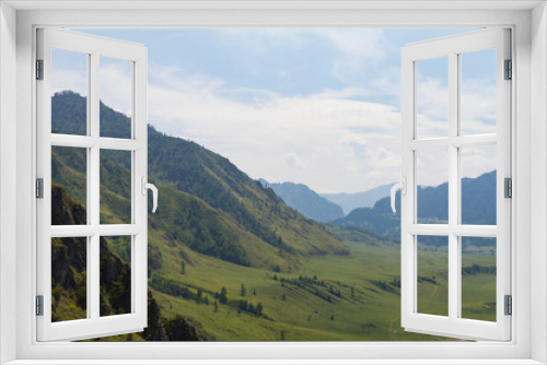 Fototapeta Naklejka Na Ścianę Okno 3D - Altai mountains panorama