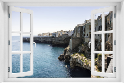 Fototapeta Naklejka Na Ścianę Okno 3D - Mare Italia Puglia Polignano a mare