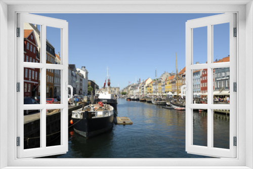 Fototapeta Naklejka Na Ścianę Okno 3D - The shore in Copenhagen