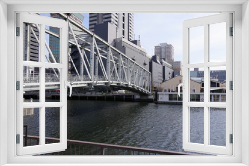 Fototapeta Naklejka Na Ścianę Okno 3D - 東京ベイエリアの都市景観
