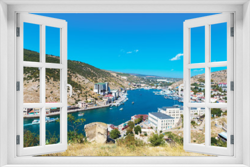 Fototapeta Naklejka Na Ścianę Okno 3D - View of Balaklava Bay. Sevastopol, Crimea