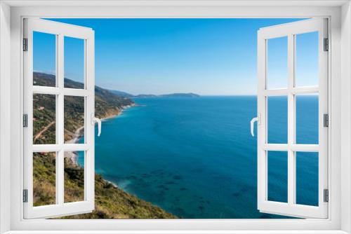 Fototapeta Naklejka Na Ścianę Okno 3D - Southern Italian Mediterranean Coast
