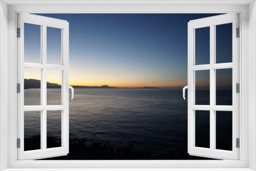 Fototapeta Naklejka Na Ścianę Okno 3D - Skyline Meer