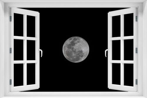 Fototapeta Naklejka Na Ścianę Okno 3D - Full moon