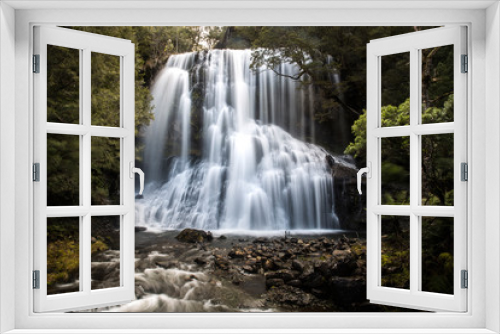 Fototapeta Naklejka Na Ścianę Okno 3D - Bridal Veil Falls, Tasmania Australia