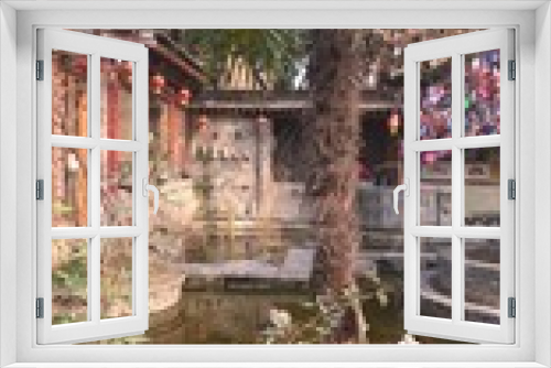 Fototapeta Naklejka Na Ścianę Okno 3D - chinese wishing tree buddhism 