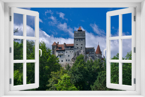 Fototapeta Naklejka Na Ścianę Okno 3D - Draculaschloss Bran