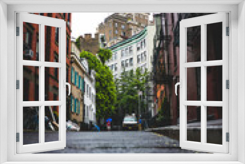 Fototapeta Naklejka Na Ścianę Okno 3D - New York street.
