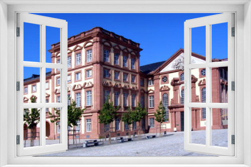 Fototapeta Naklejka Na Ścianę Okno 3D - Schloß Mannheim