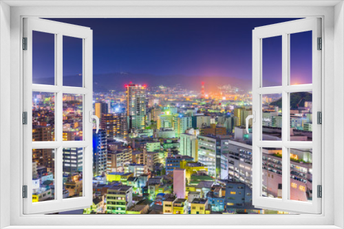Fototapeta Naklejka Na Ścianę Okno 3D - Shizuoka, Japan downtown cityscape