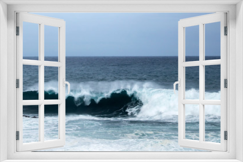 Fototapeta Naklejka Na Ścianę Okno 3D - ocean waves breaking